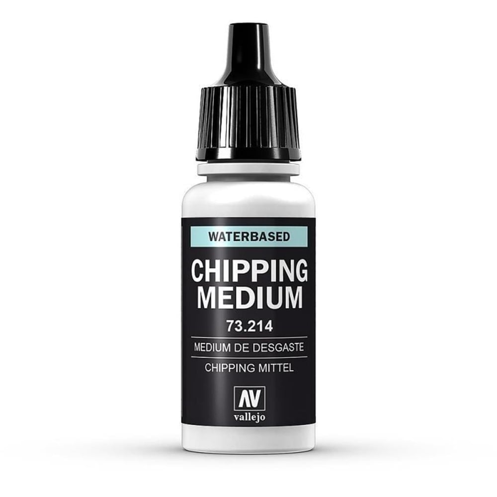 Vallejo 73214 18 ml. Chipping Medium Wash, (Pul Pul Dökülme, Çizik Oluşturucu), Model Boyası