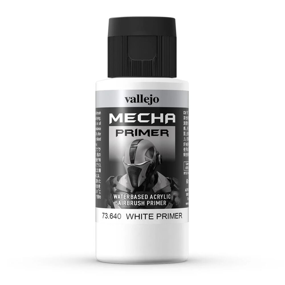 Vallejo 73640 60 ml. White, Mecha Color Serisi Astar Model Boyası