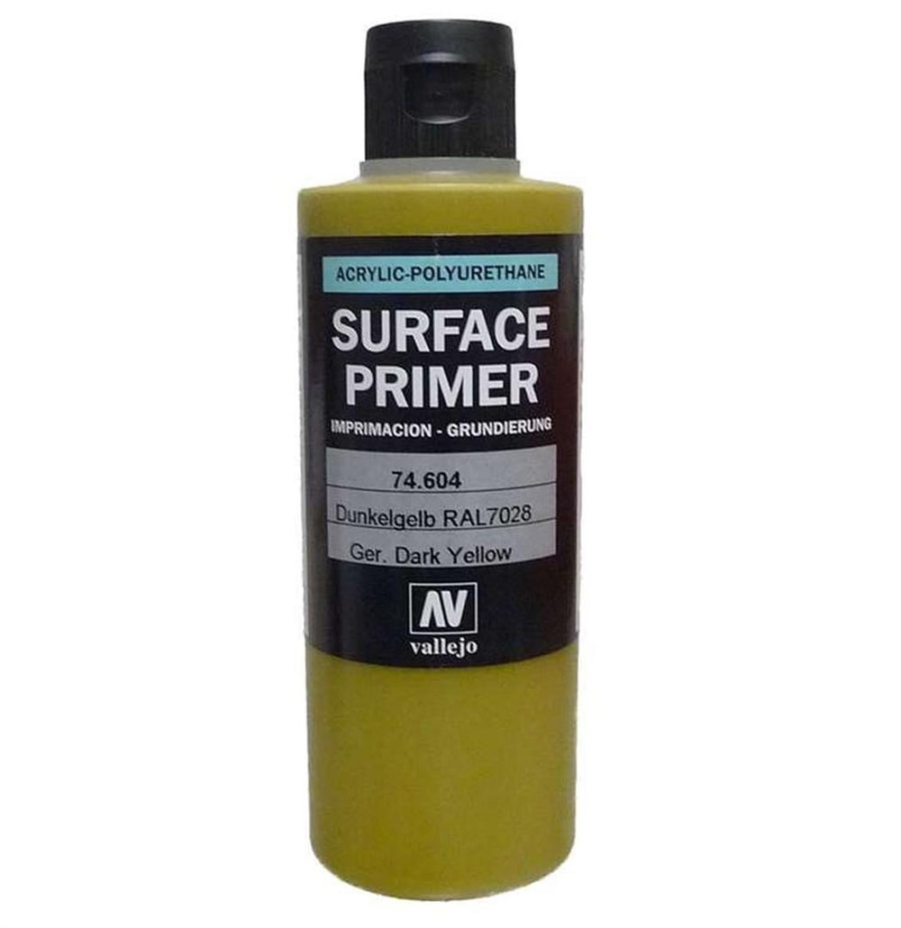 Vallejo 74604 200 ml. Ger. Dark Yellow, Astar Model Boyası