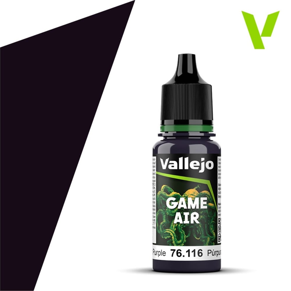 Vallejo 76116 18 ml. Midnight Purple, Model Air Serisi Model Boyası