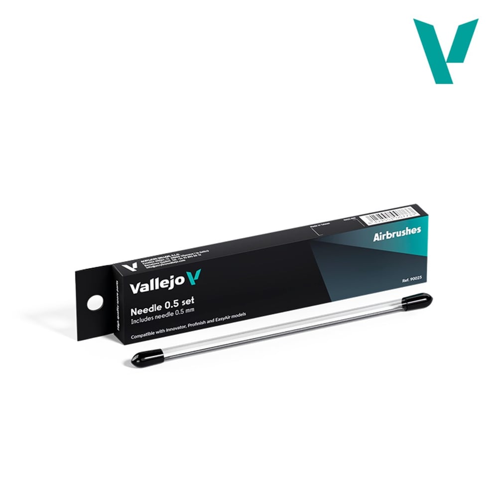 Vallejo 90025 0.5 mm. Yedek İğne (Innovator, Profinish & EasyAir İçin)
