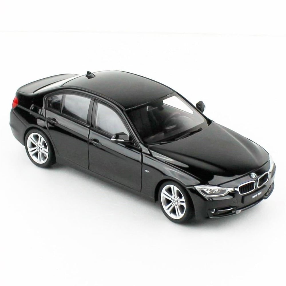 Welly 24039 1/24 Ölçek, 2014 Bmw 335i, Siyah, Sergilemeye Hazır Metal Araba Modeli