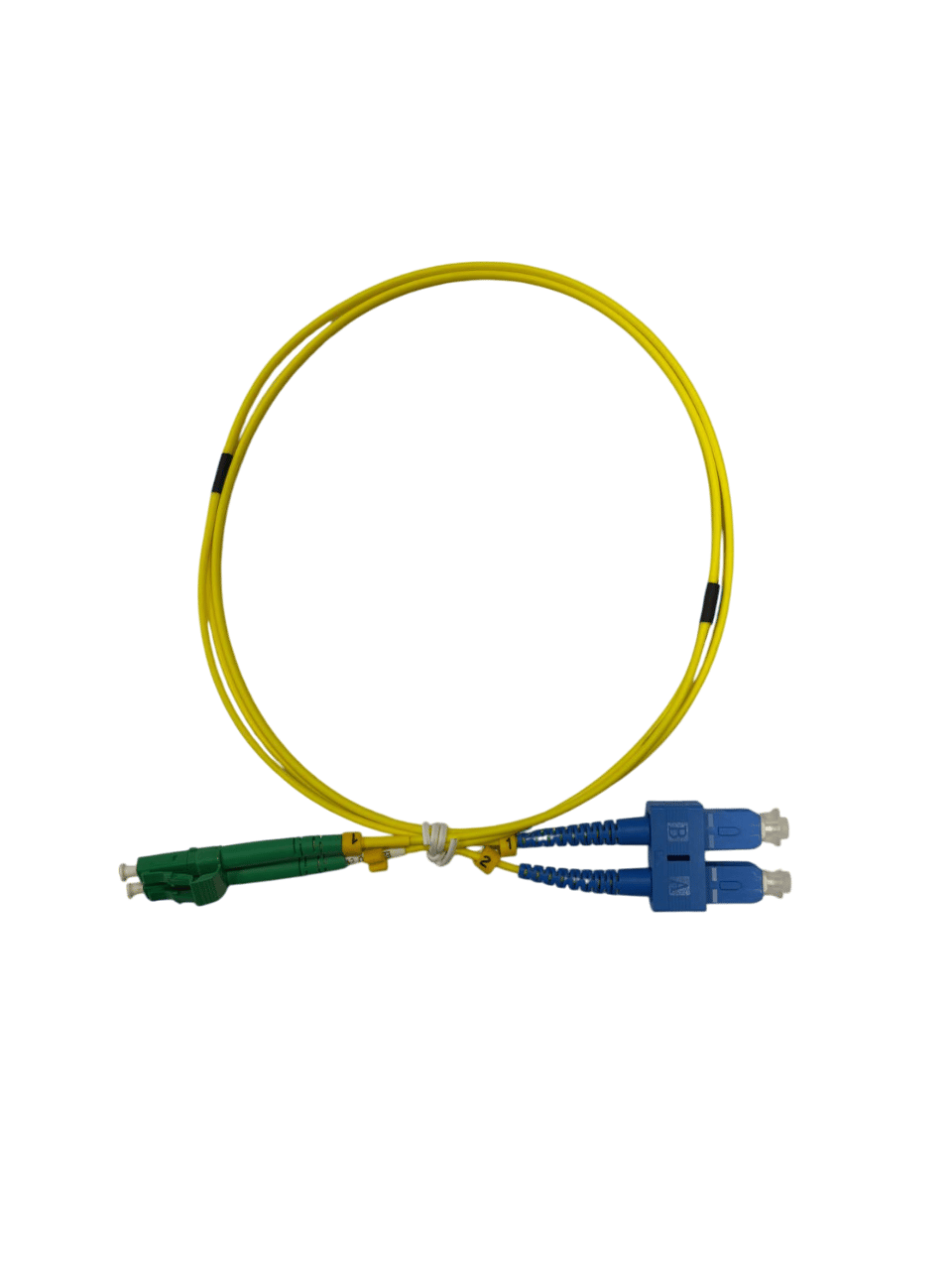 SC-LC/APC SM 9/125 F/O Patchcord