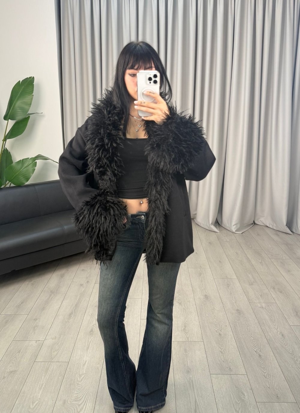 Black Quenn Ceket Siyah