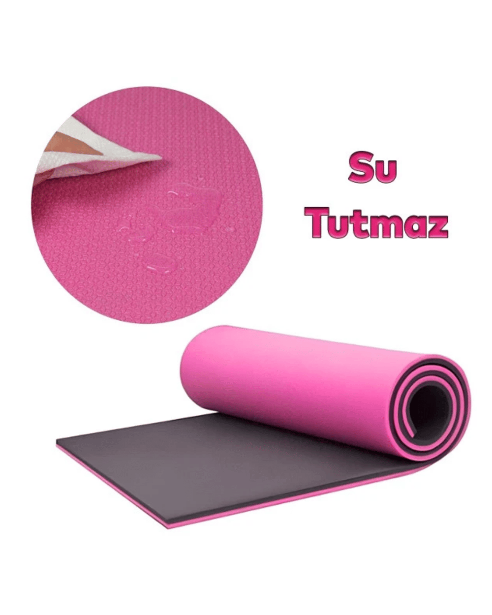 10MM YOGA MATI PEMBE