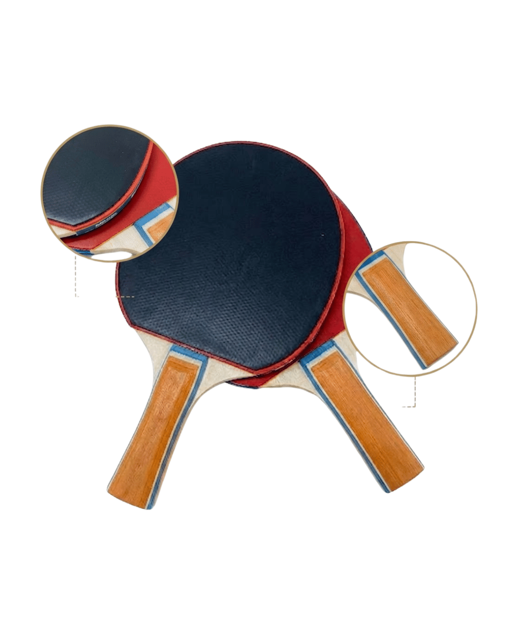 2 Raket 3 Top Masa Tenisi Seti Başlangıç ve Eğlence İçin İdeal