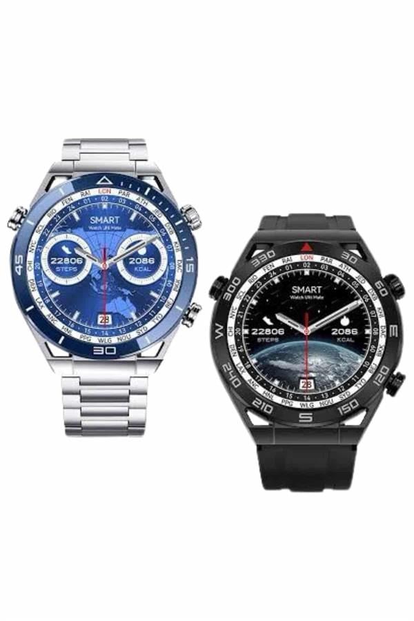 2025 Model Yuvarlak Ekran Android ve İOS Uyumlu GPS Takibi Yapabilen Akıllı Saat