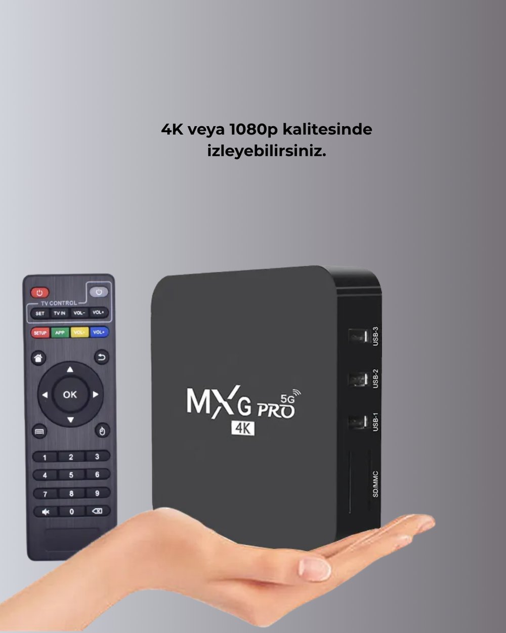 4K Smart TV Box