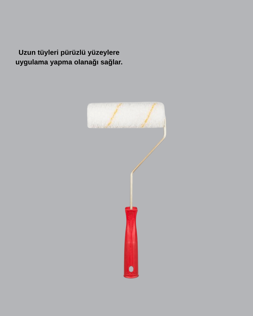 5’li İnce İşçilik Boya Rulo Seti Pürüzsüz ve Eşit Kaplama