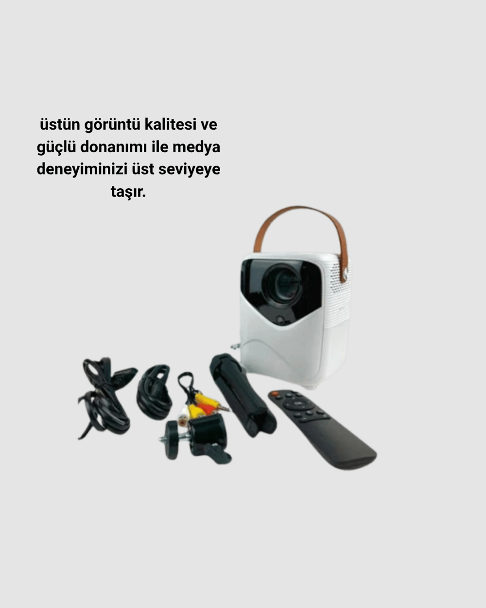 Android TV Box Ultra HD 1GB RAM 32GB Hafıza Dahili Hoparlör HDMI Tripodlu