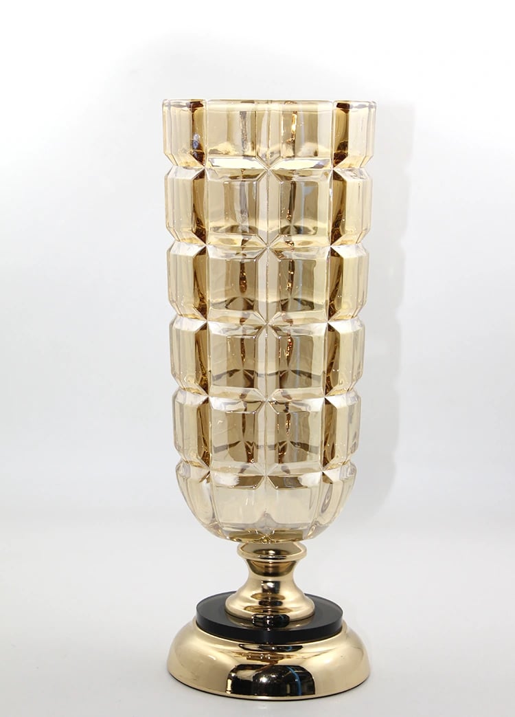 Cam Şamdan Tekli Model 4