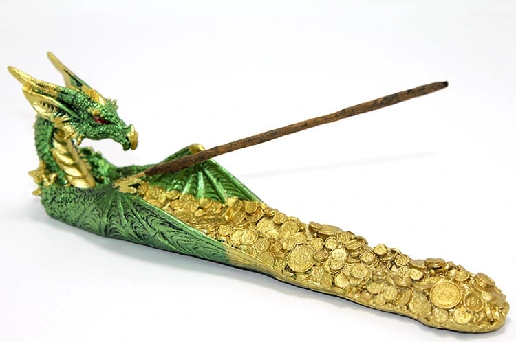 Dragon Tasarımlı Polyester Tütsülük Model 2
