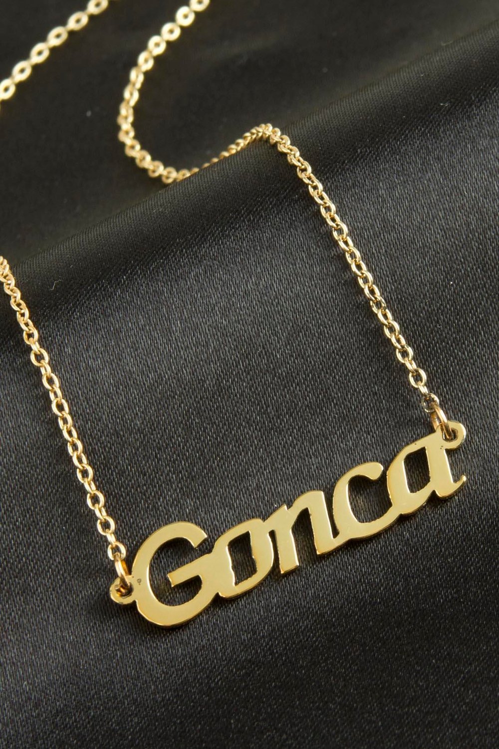 Gonca isimli kolye (Kişiye Özel)