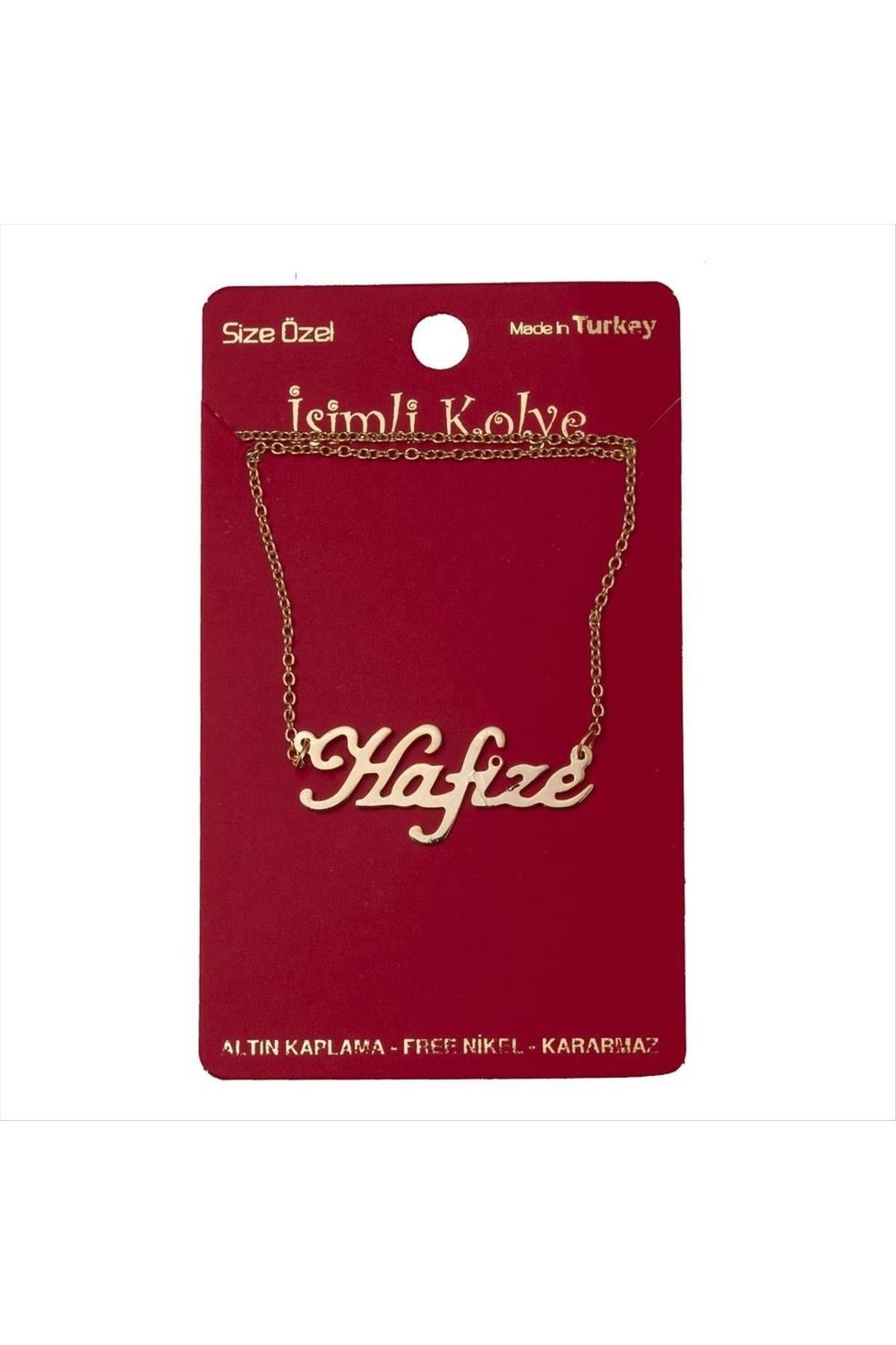 Hafize isimli kolye (Kişiye Özel)