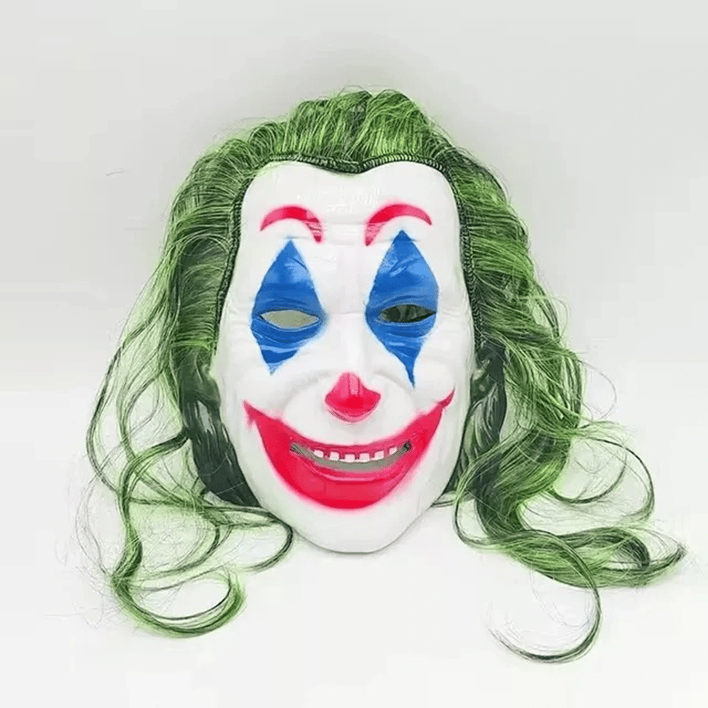 Joaquin Phoenix Joker Maskesi Yeşil Saçlı