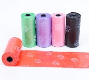 KÖPEK KAKA POŞETI 4LÜ SET