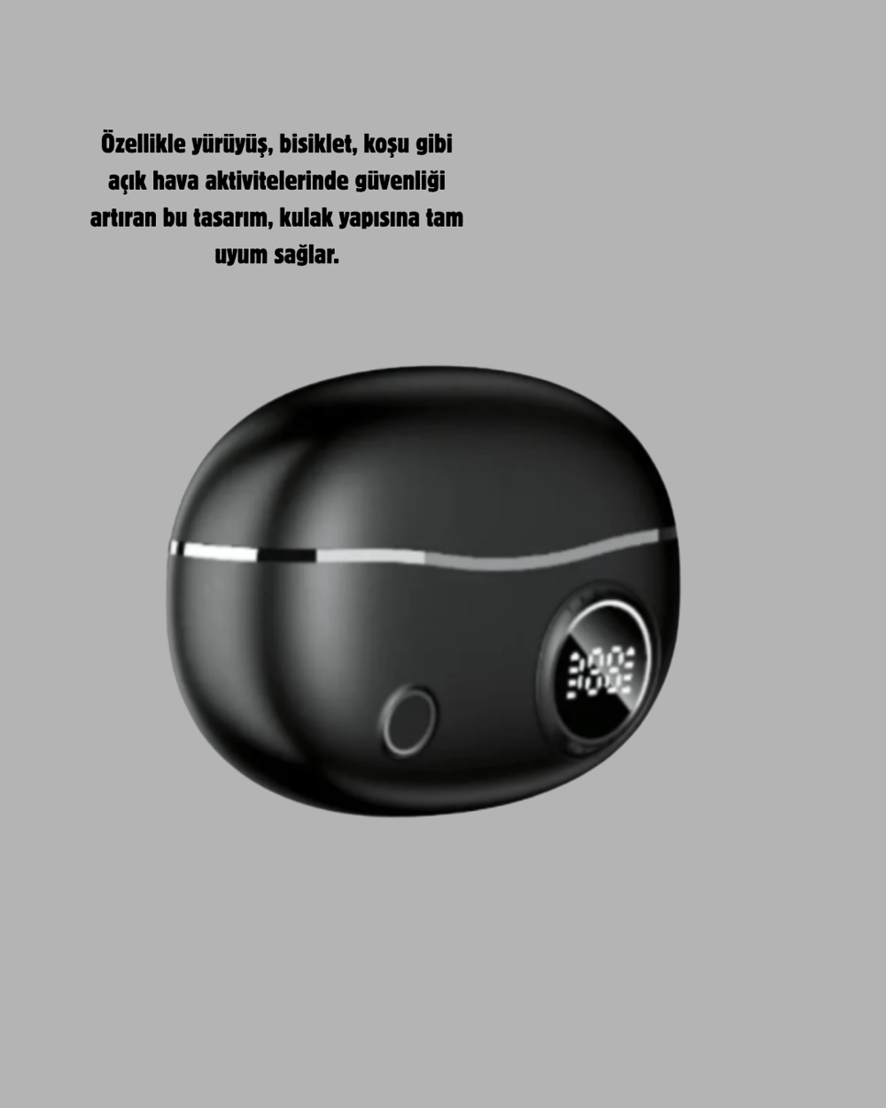 Kablosuz Açık Kulak Kulaklık Bluetooth 5.4 Type-C Hızlı Şarj 30 Saat