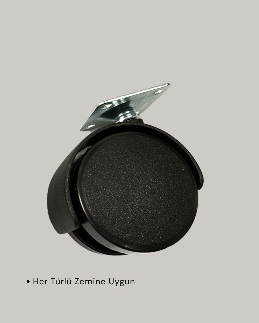 Kilitsiz 4 cm Tekerlek Ayak 4’lü Set Sessiz ve Dayanıklı