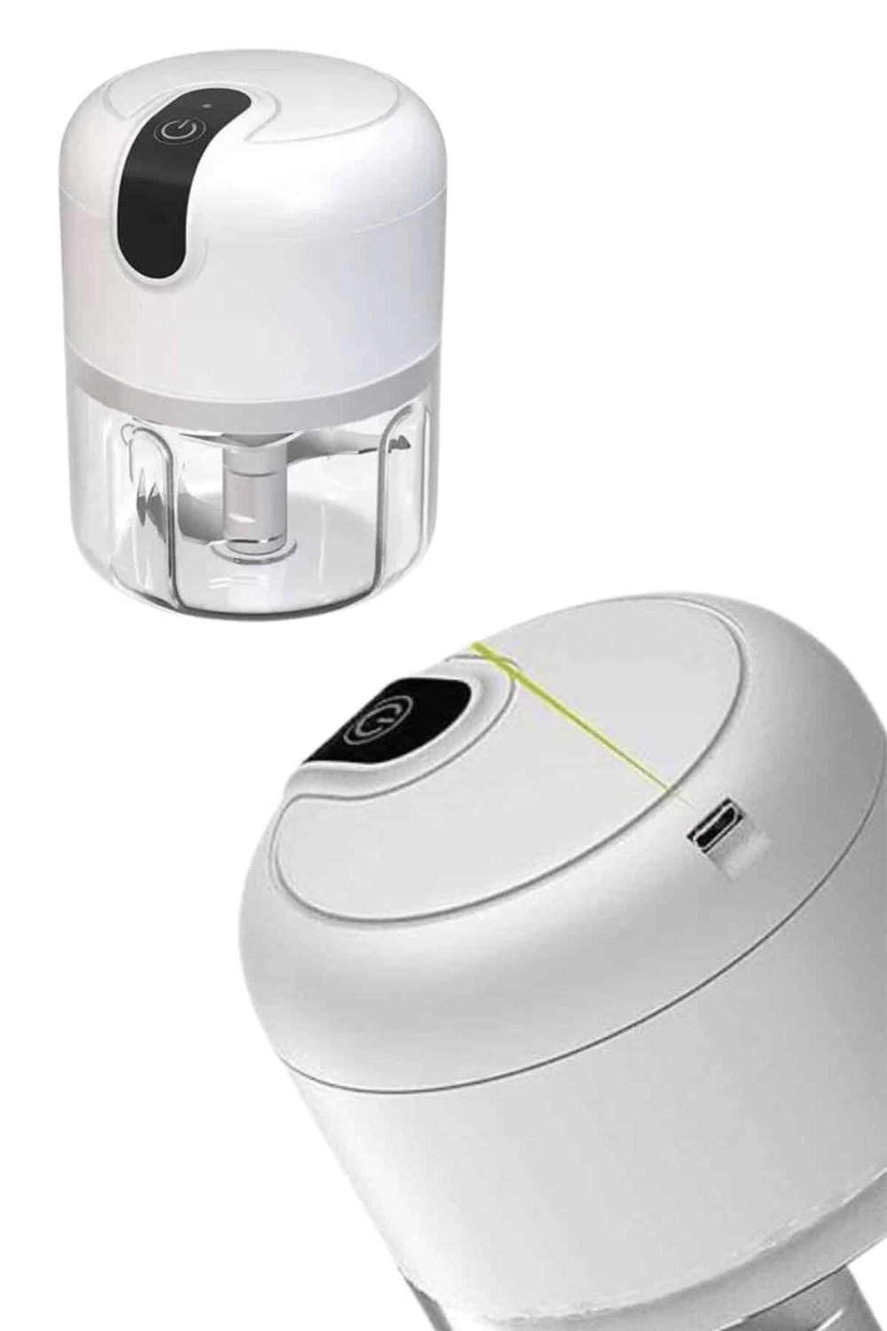 Mini Doğrayıcı Rondo Taşınabilir Mini El Blender Paslanmaz Çelik