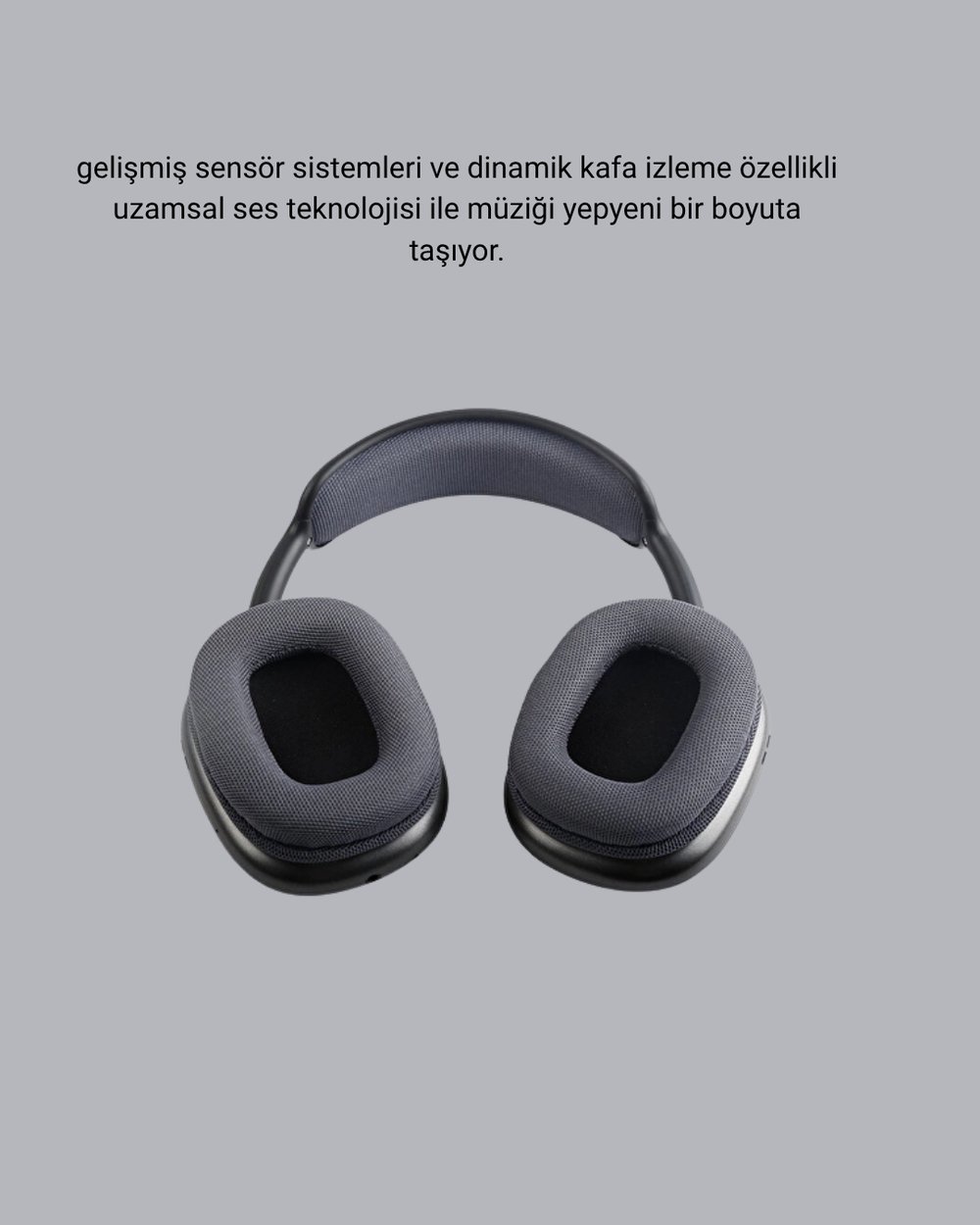 P9 Pro Plus Bluetooth Kulak Üstü Kulaklık – H1 Çipli, Aktif Gürültü Engelleme, Uzamsal Ses Desteği