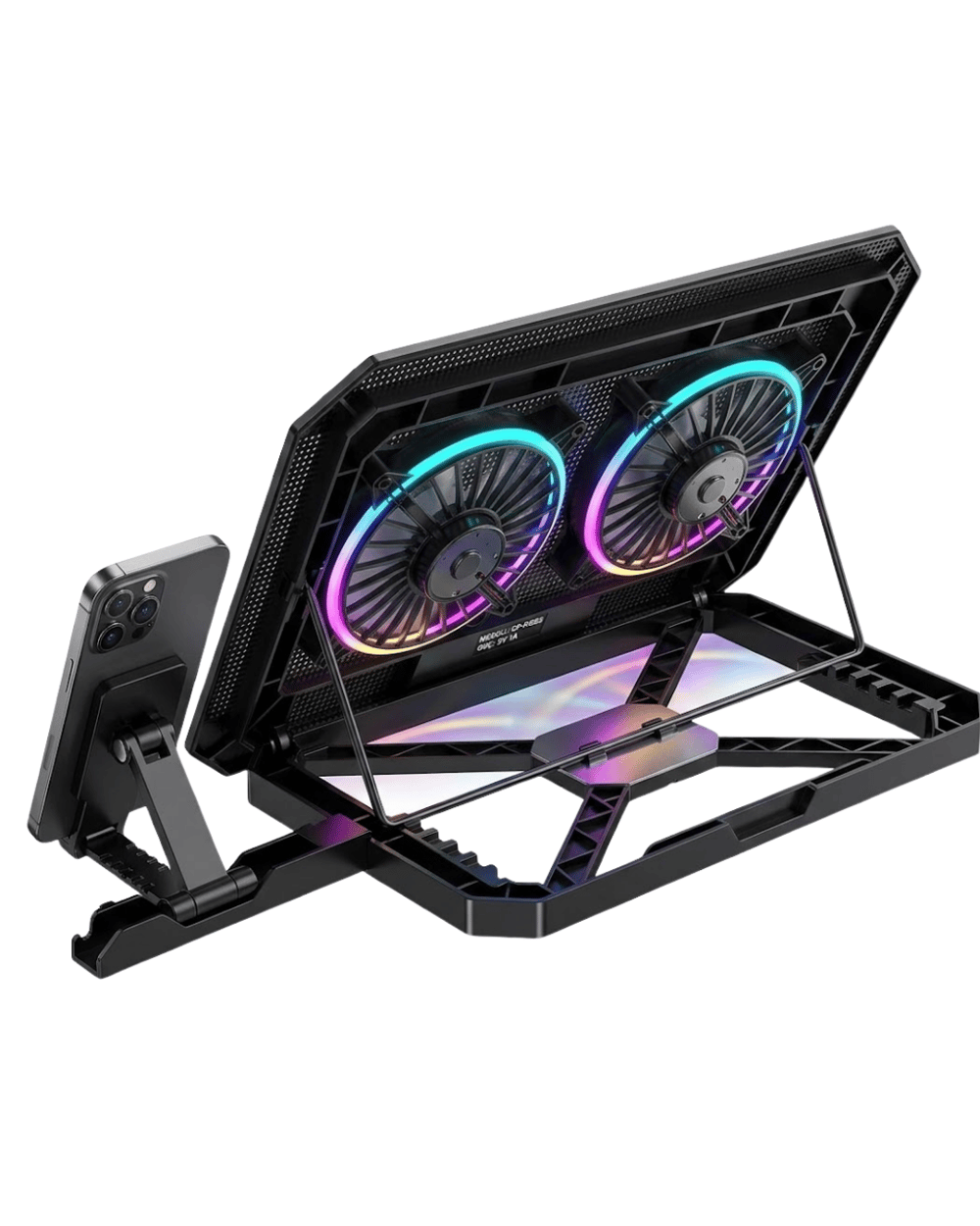 RGB Fanlı Laptop Soğutma Standı USB Girişli Notebook Yükseltici