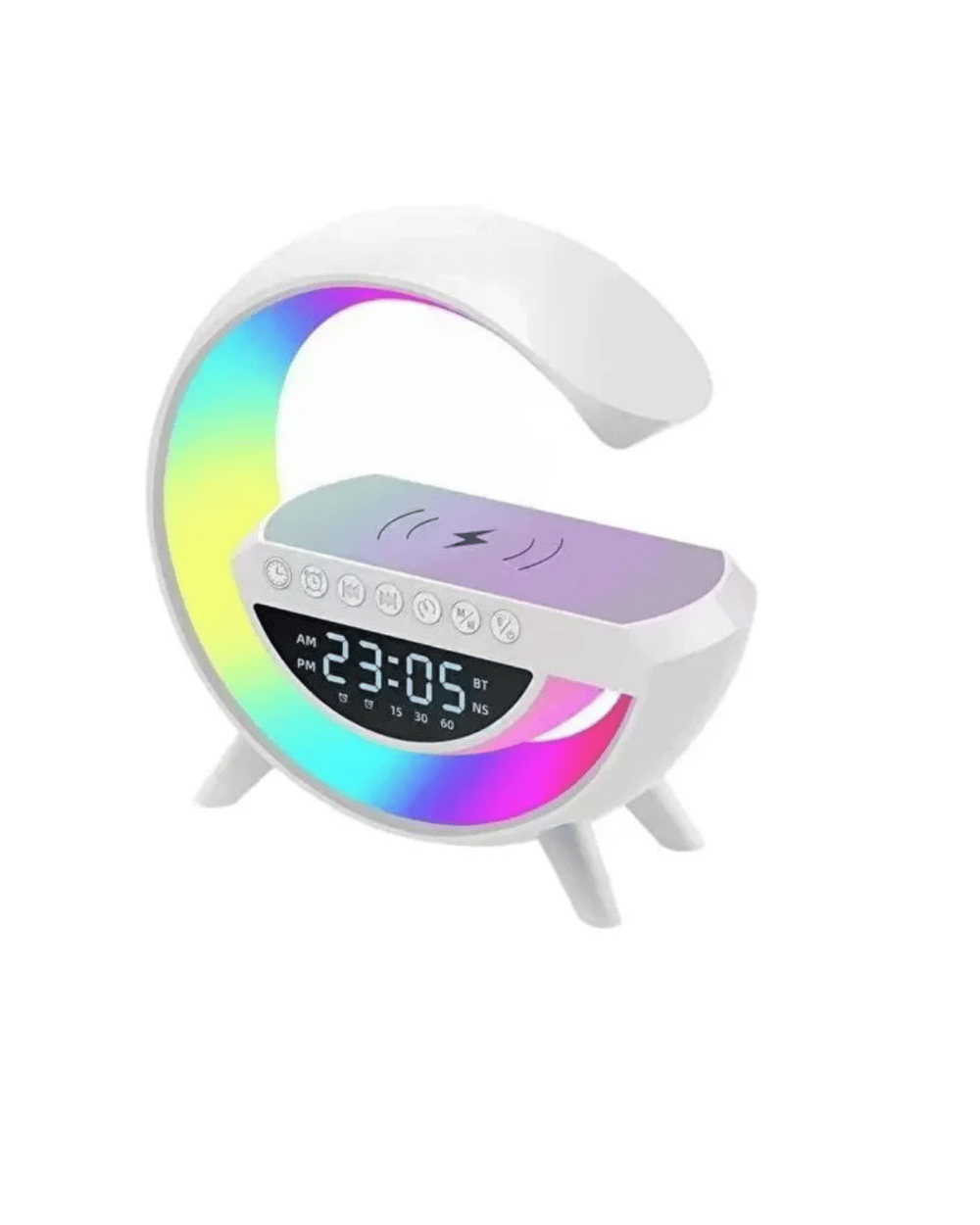 RGB Tasarımlı Bluetooth Hoparlör USB FM AUX Girişli