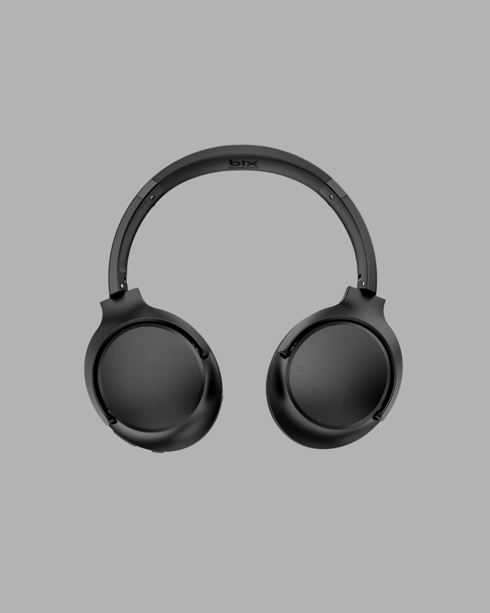 Siyah Kablosuz Bluetooth Kulaklık 300 mAh Hızlı Şarj Katlanabilir Pedli