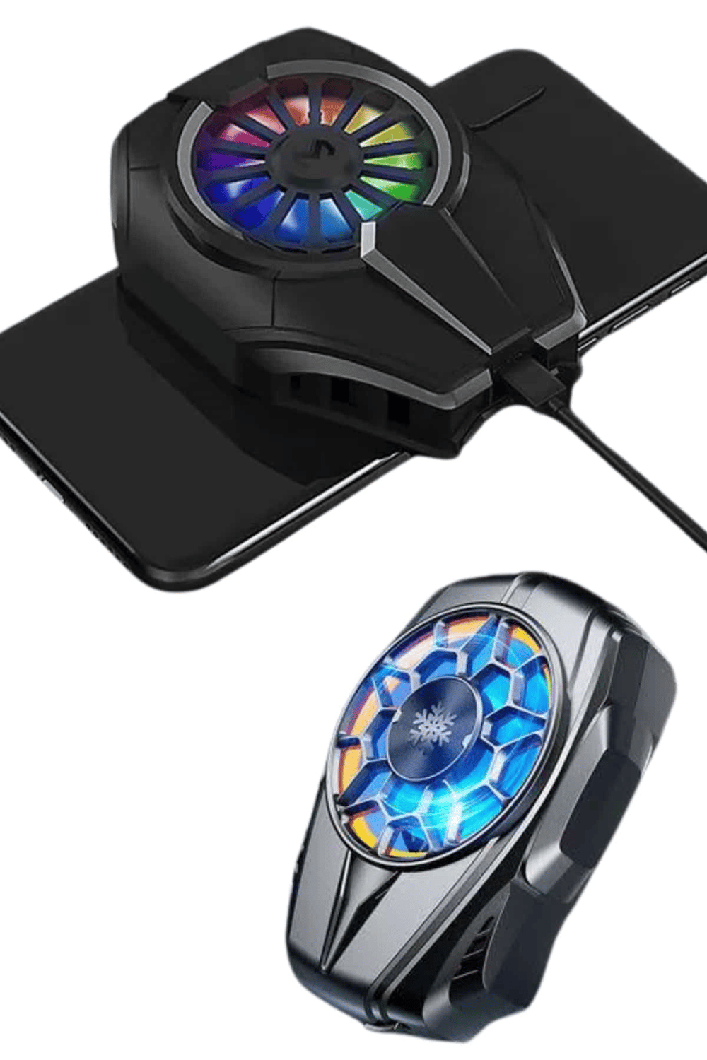 Telefonu Soğutma Fanı Radyatör Mobil Cihazlara Uyumlu Soğutucu