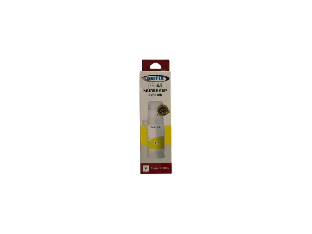 perFIX Canon  PF GI-41Y  Sarı Şişeli Mürekkep 70ml