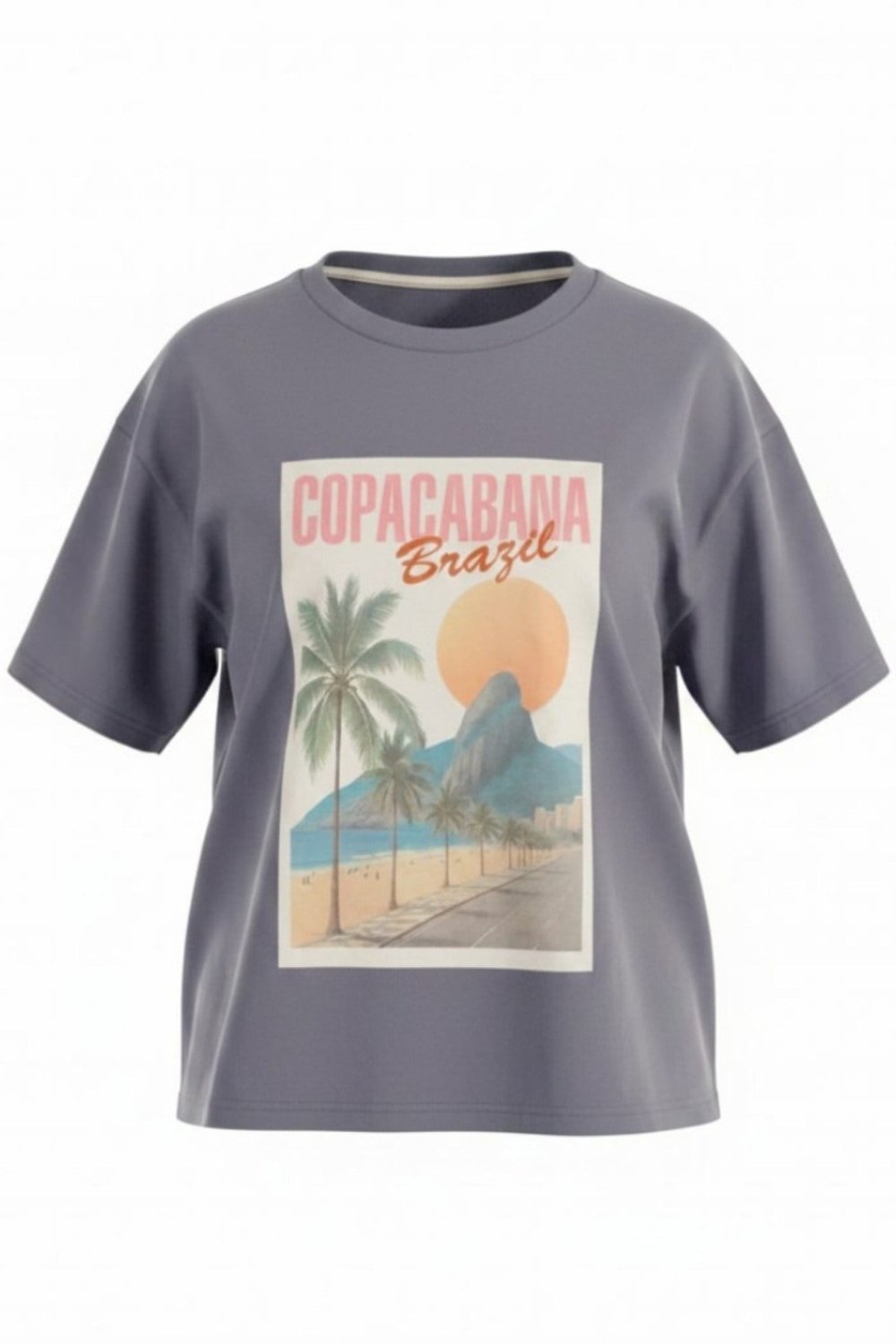 Baskılı Oversize T-shirt