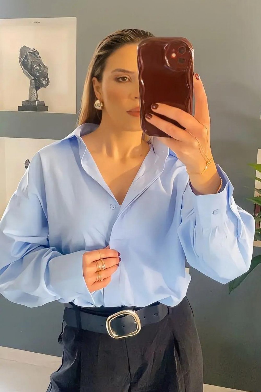 Oversize Gömlek