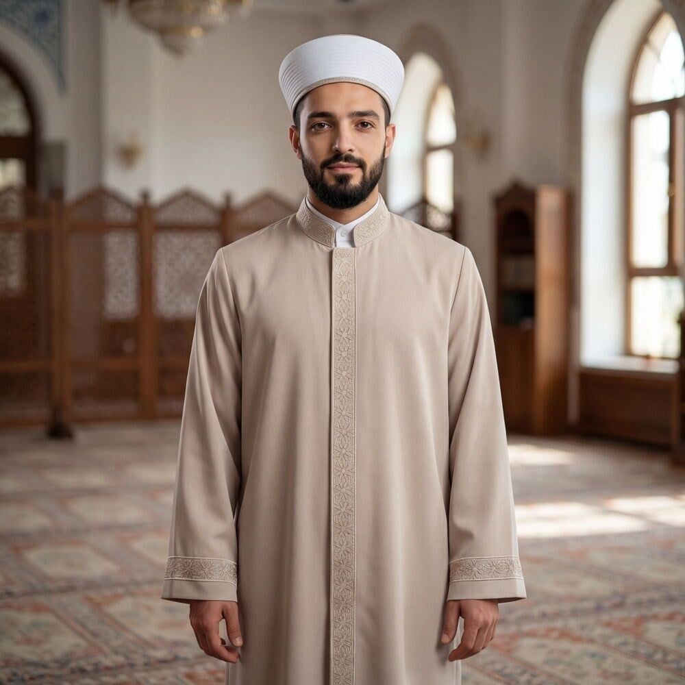 Abid İmam Cübbesi Vizon