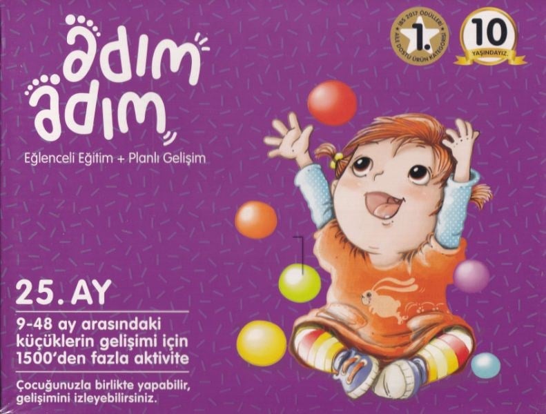 Adım Adım Bebek Eğitim Seti 25. Ay