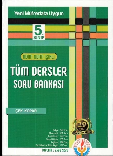 Adım Adım Işıklı 5. Sınıf Tüm Dersler Soru Bankası (Yeni)