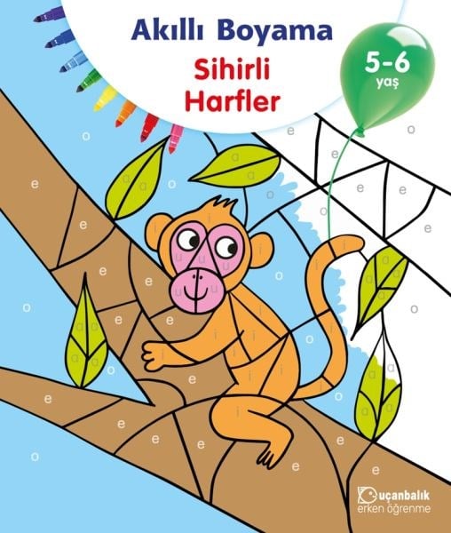 Akıllı Boyama Sihirli Harfler 5-6 Yaş