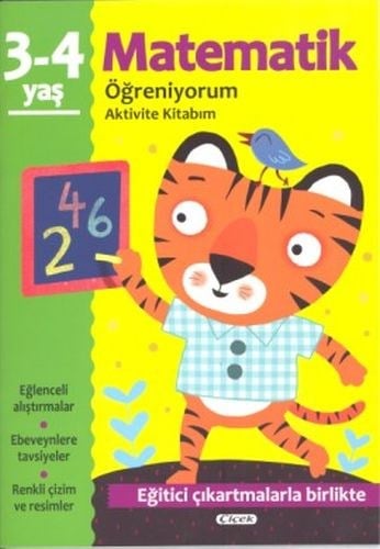 Aktivite Kitabım - Matematik Öğreniyorum (3-4 Yaş)