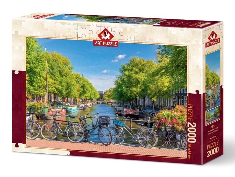 Amsterdam Kanalı 5480 (2000 Parça)