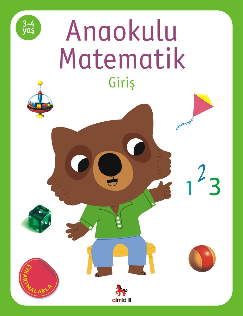 Anaokulu Matematik Giriş 3-4 Yaş Çıkartmalarla