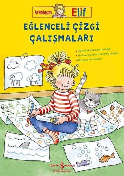 Arkadaşım Elif – Eğlenceli Çizgi Çalışmaları