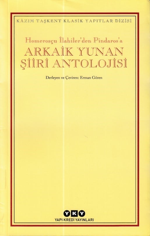 Arkaik Yunan Şiiri Antolojisi