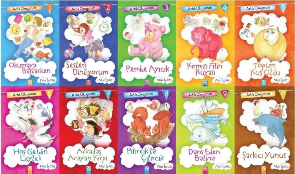 Artık Okuyorum 1. Sınıf Okuma Seti - 10 Kitap Takım