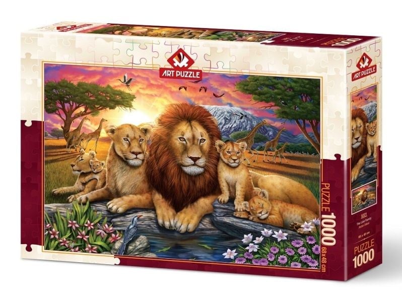 Aslan Ailesi 5221 (1000 Parça)