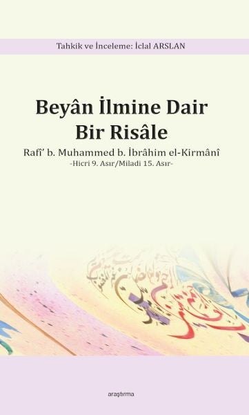 Beyan İlmine Dair Bir Risâle