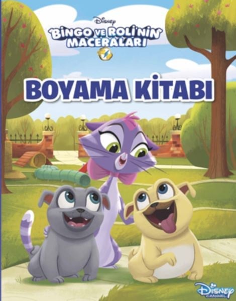 Bingo ve Roli'nin Maceraları - Boyama Kitabı