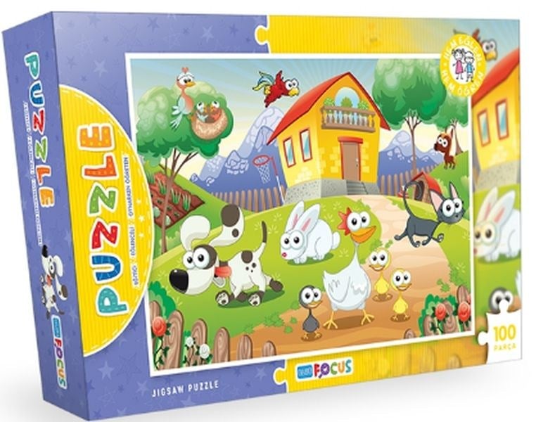 Blue Focus BF145 - Puzzle 100 Parça