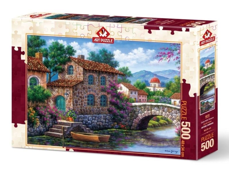 Çiçekli Kanal 5070 (500 Parça)