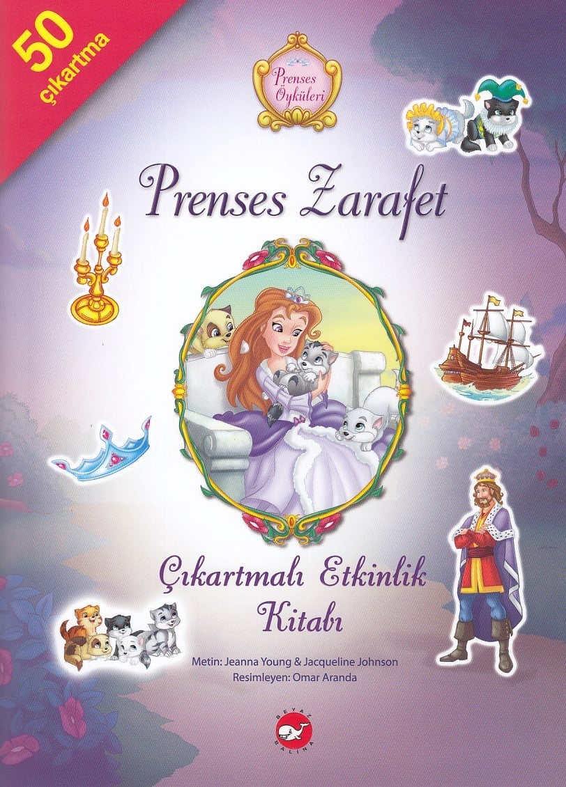 Çıkartmalı Etkinlik Kitabı Prenses Zarafet