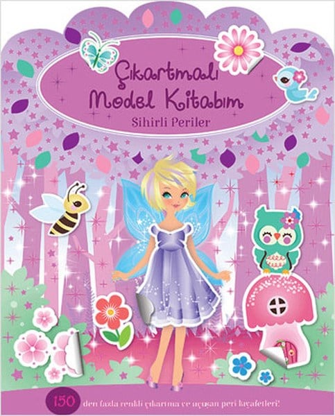 Çıkartmalı Model Kitabım - Sihirli Periler