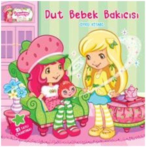 Çilek Kız - Dut Bebek Bakıcısı Öykü Kitabı