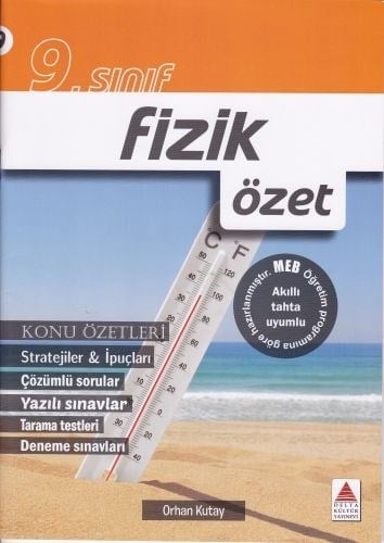 Delta Kültür 9. Sınıf Fizik Özet